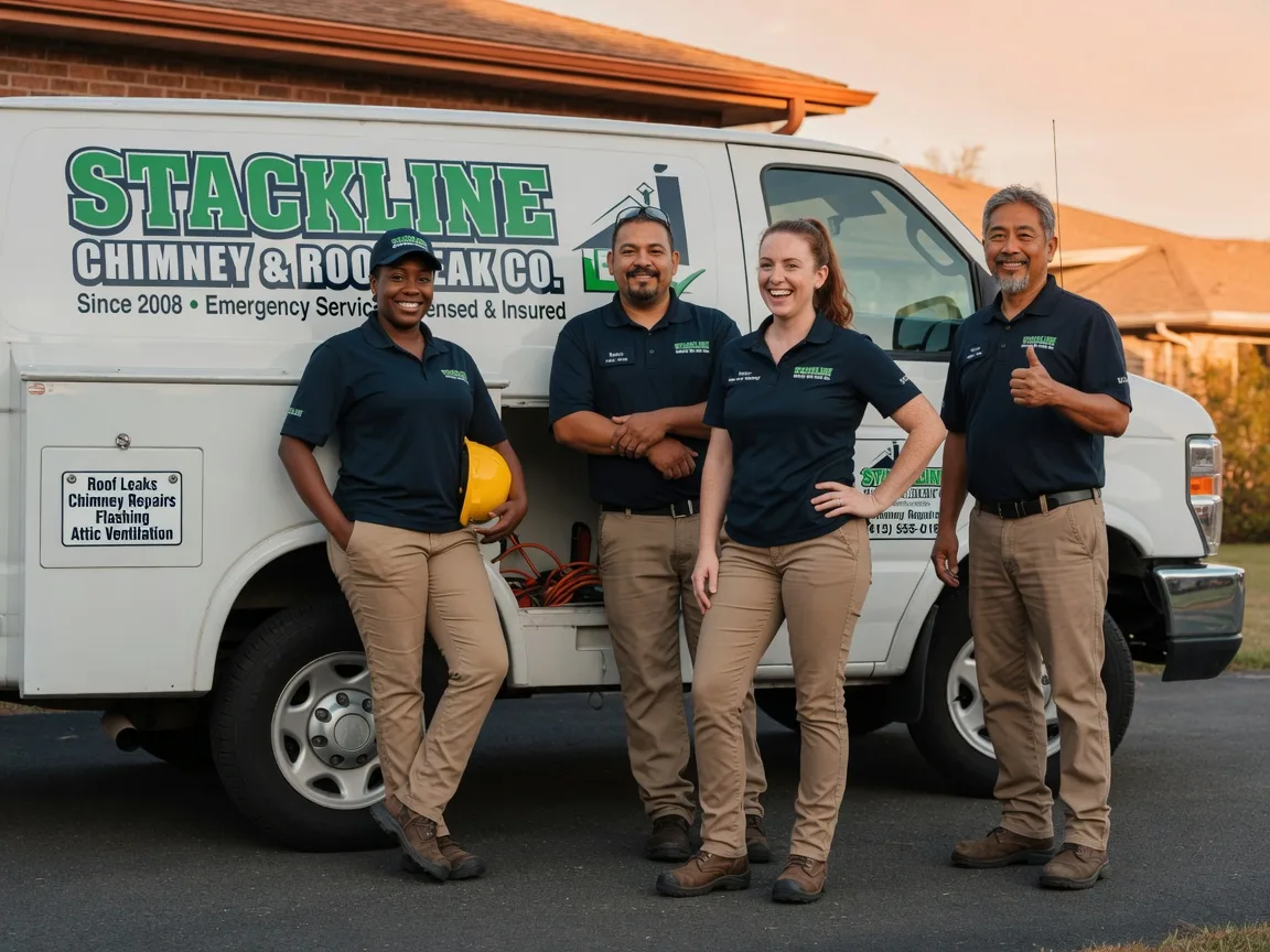 Chimney flashing repair company in Low Moor, VA